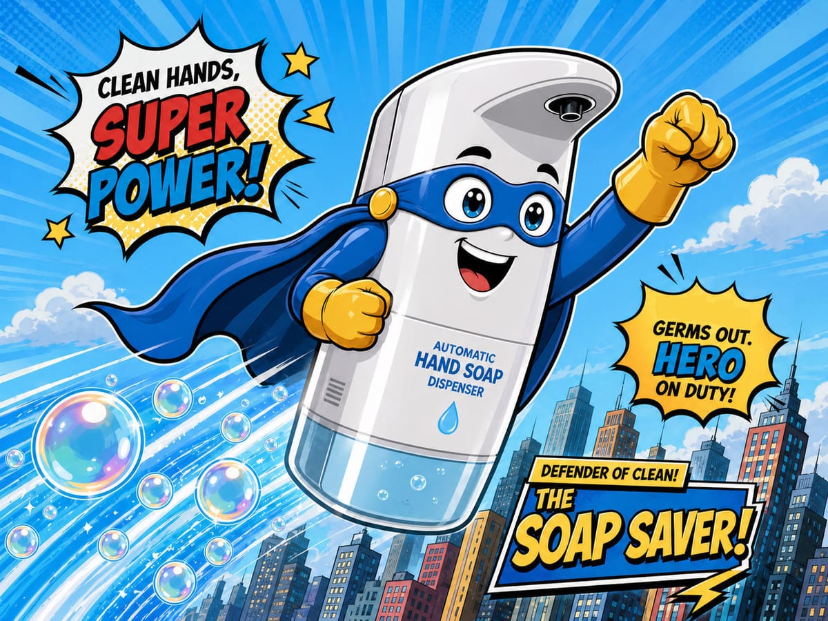 Automatic Soap Dispenser to the Rescue!