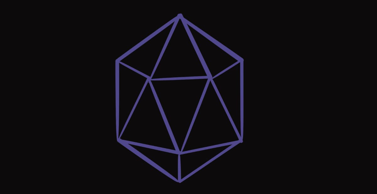 A Patchwork Paladin taught me How to Draw a D20