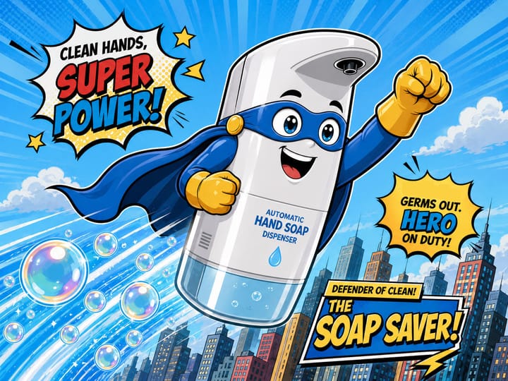 Automatic Soap Dispenser to the Rescue!