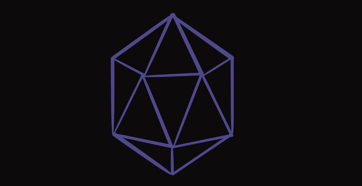 A Patchwork Paladin taught me How to Draw a D20