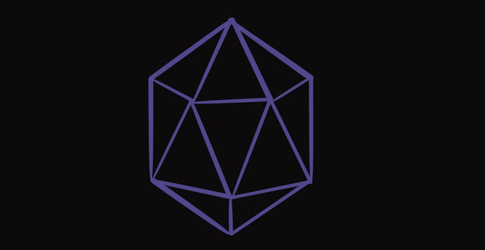A Patchwork Paladin taught me How to Draw a D20